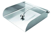 Portatovaglioli classico, in acciaio inossidabile, 17x17 cm, color argento
