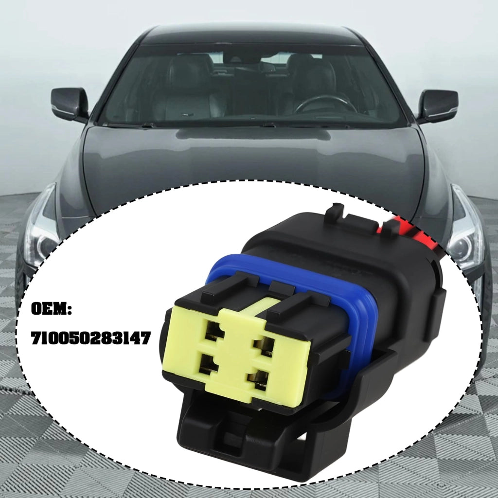 Connettore per cavi a 4 pin per luci diurne (DRL) e fendinebbia, calibro 18AWG, compatibile con Cadillac CTS dal 2014 al 2019