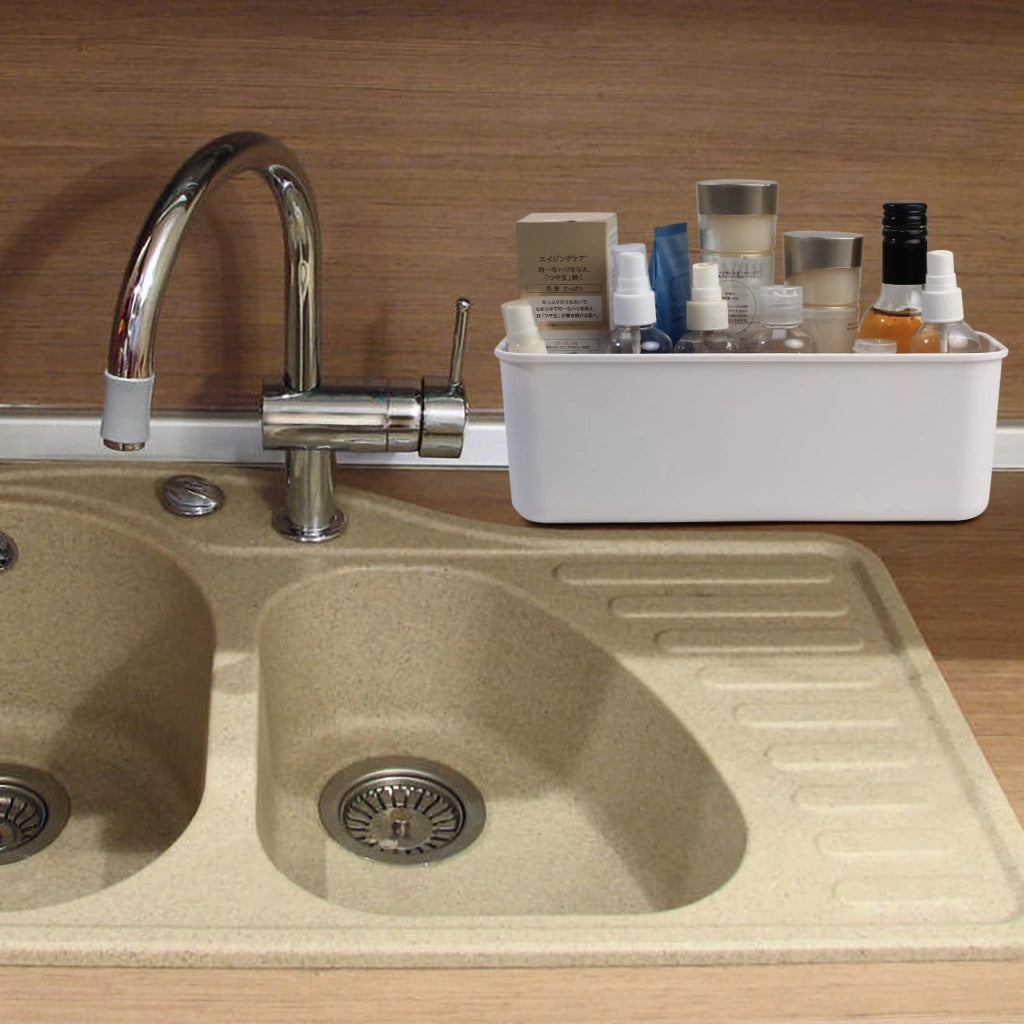 Set di 3 contenitori in plastica con etichette