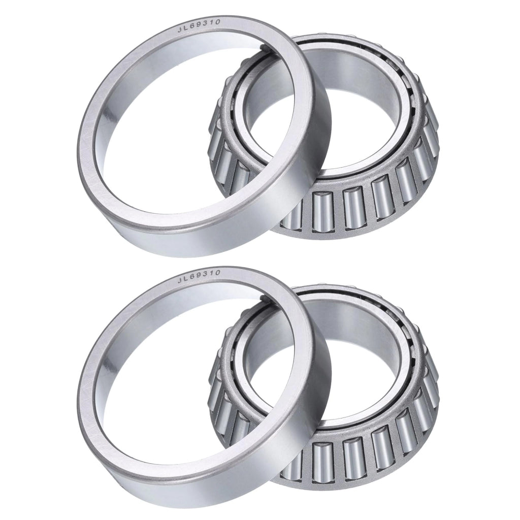 Set di 2 cuscinetti a rulli conici, dimensioni 1,4961" x 2,4803" x 0,678", acciaio al cromo, precisione ABEC-3