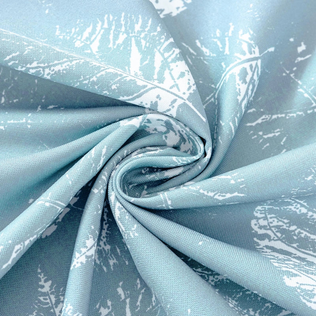 Tovaglia rettangolare in poliestere, impermeabile, colore blu, dimensioni 160x120 cm