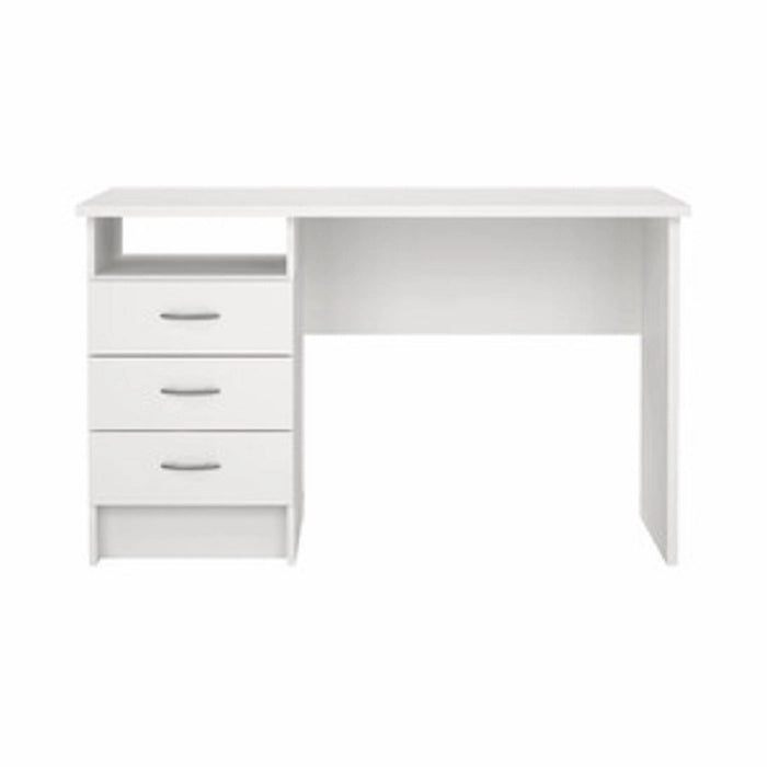 Scrivania in Kit Bianca 120 x 48 x h 72 cm con 3 Cassetti Function Plus