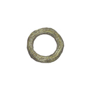 Strohkranz, naturale, saldato singolarmente, diametro 25 cm
