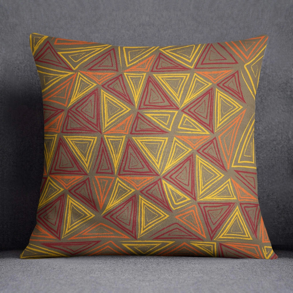 Custodia per cuscino 45x45 cm, in cotone, con cerniera, copricuscino decorativo
