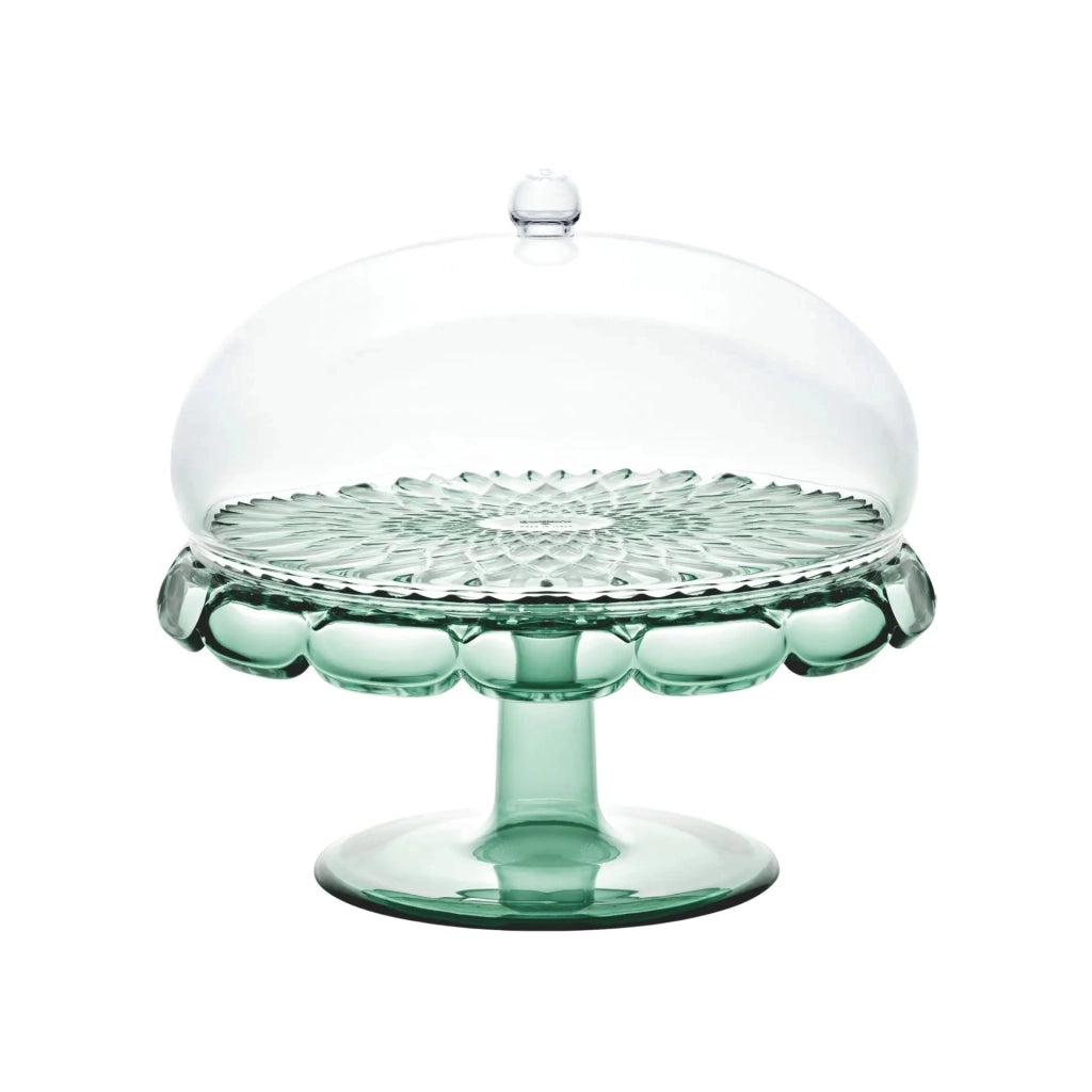 Alzata con campana Vanity verde Ø 30 cm