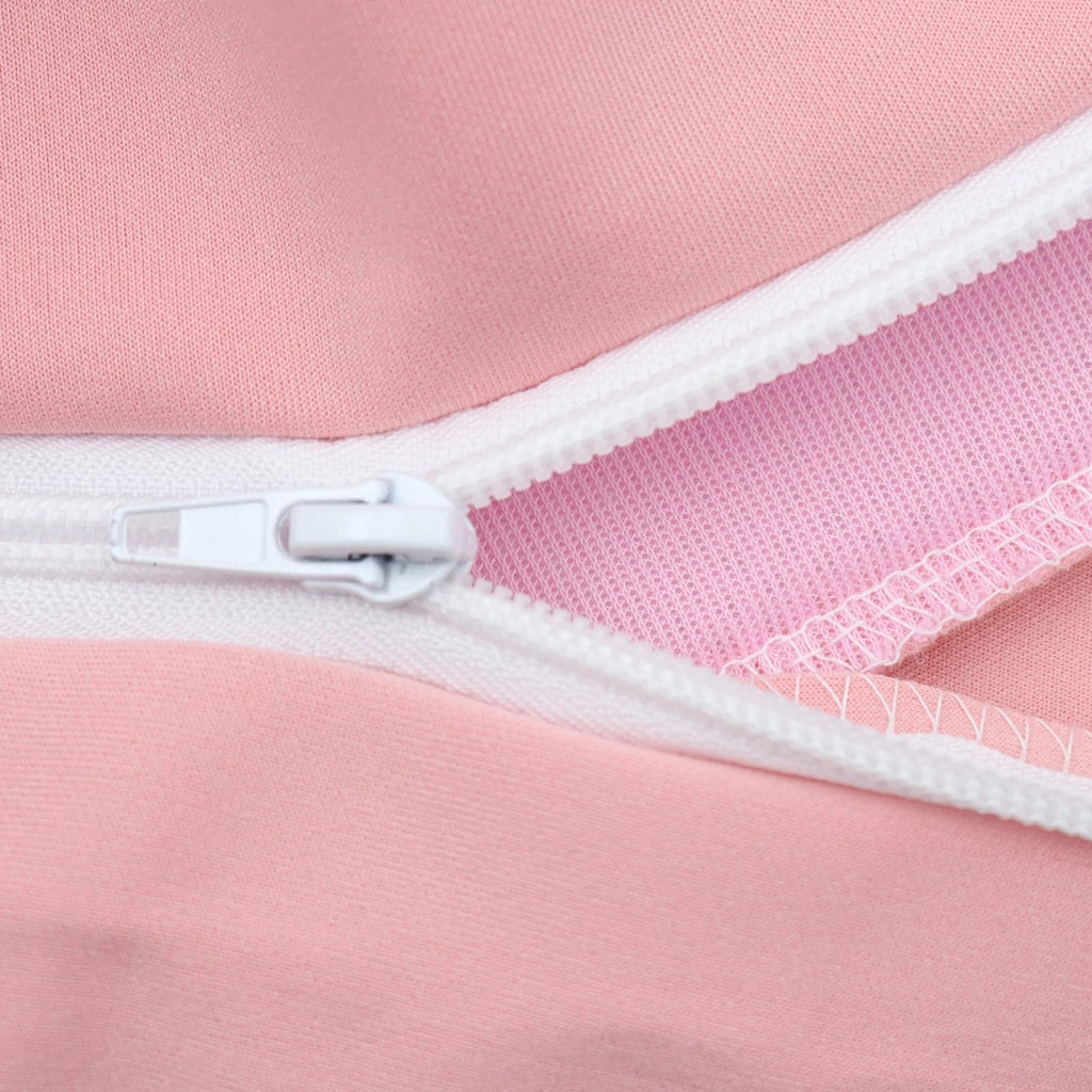 Coperture elastiche per sedie da gaming, rosa/bianco, universali, lavabili
