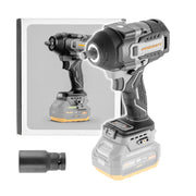 Avvitatore a massa battente a batteria Procraft IW850Abb, 850 Nm, 20 V, senza batteria