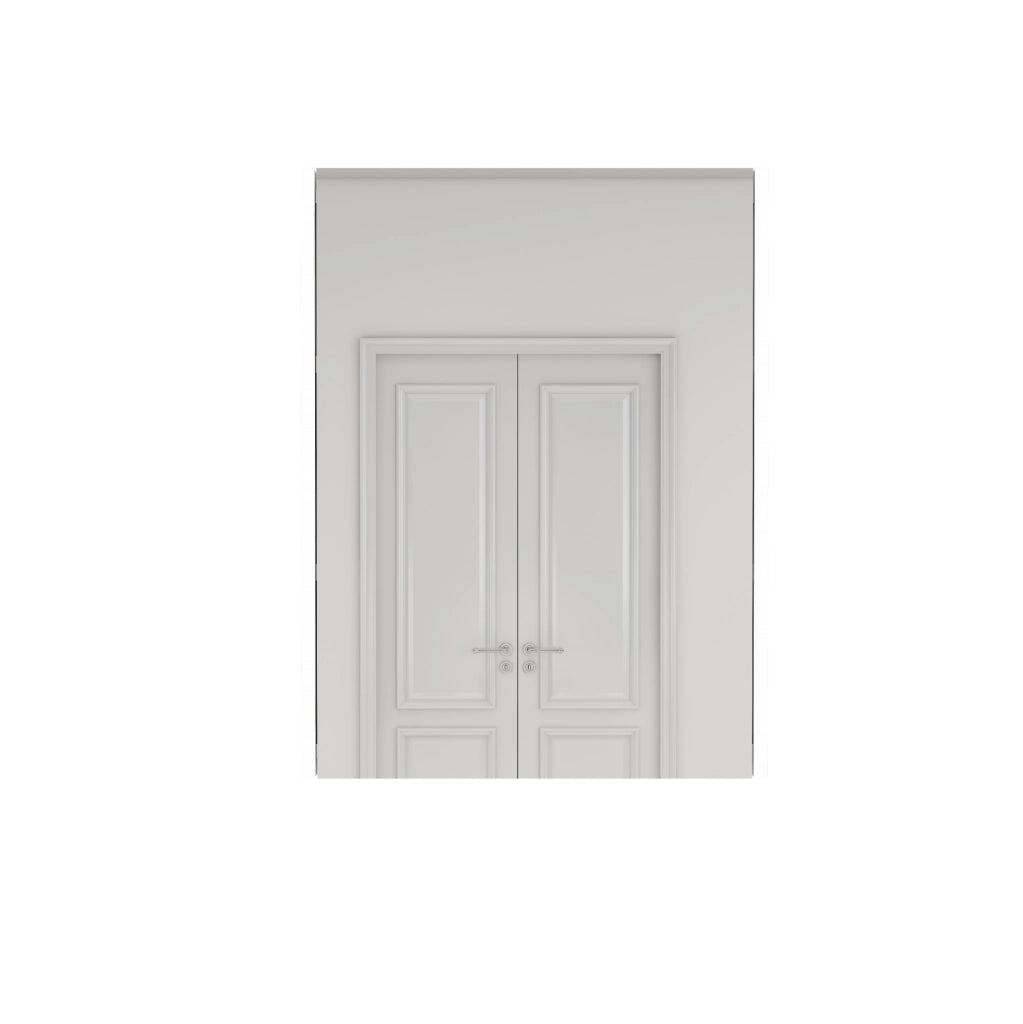 Armadietto a specchio da bagno bianco da 50 cm con luci LED