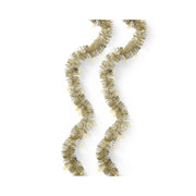 Ghirlanda luminosa LED argento e oro da esterno 8,95 m
