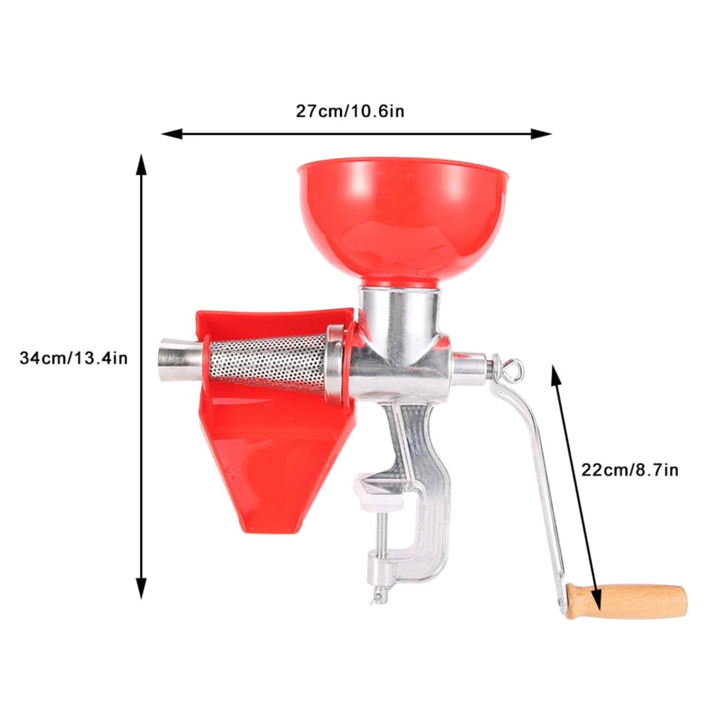 Spremiagrumi e spremiverdure in lega di alluminio