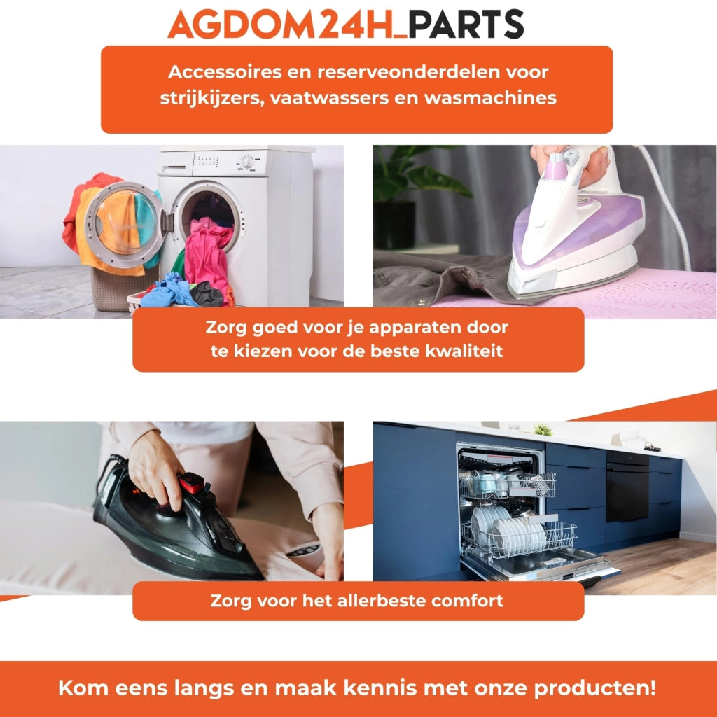 2 rulli di scorrimento per asciugatrice, compatibili con i modelli AEG/Electrolux