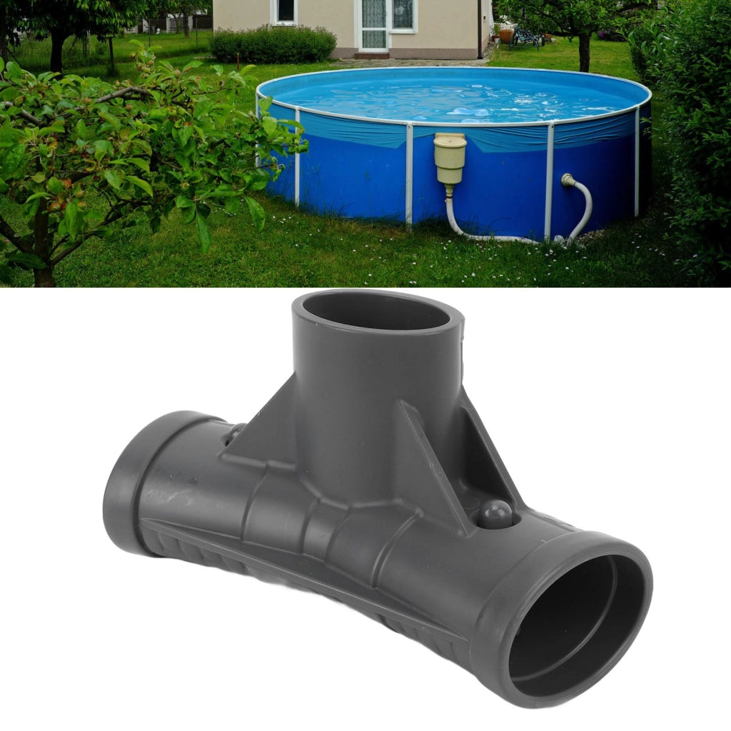 Raccordo a T per piscina, in plastica, forma ovale, dimensioni 19x10x6,1 cm, ricambio