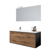 Composizione vasca SX IGEA quercia