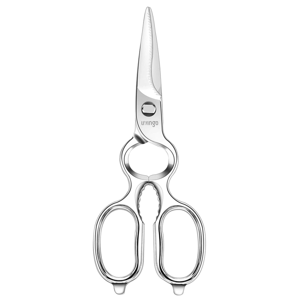 Forbice da cucina forgiata, in acciaio inossidabile, 21,6 cm, multifunzione