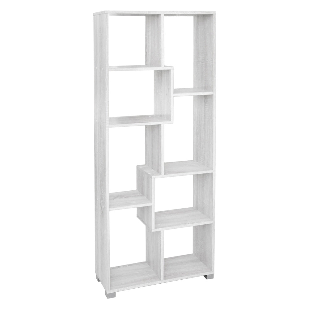LIBRERIA CON VANI SFALSATI LINEA 'ATENA' col. bianco  - BricoGo
