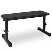 Panca da allenamento regolabile in altezza in ferro nero, portata 200 kg, 110×45 cm