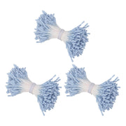 Vasi decorativi in plastica, 1080 pezzi, 2 mm, azzurro chiaro, opaco