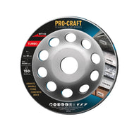 Disco diamantato a tazza Procraft WT150 Turbo, Ø 150 mm, 10200 giri/min