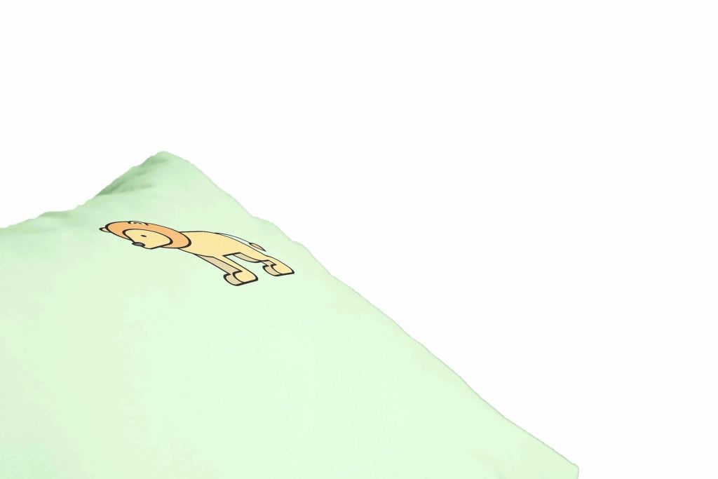 Custodia per cuscino, 50x35 cm, verde chiaro, in poliestere, per divano