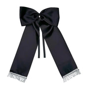 Nastro commemorativo grande, nero, 22 x 40 x 10 cm