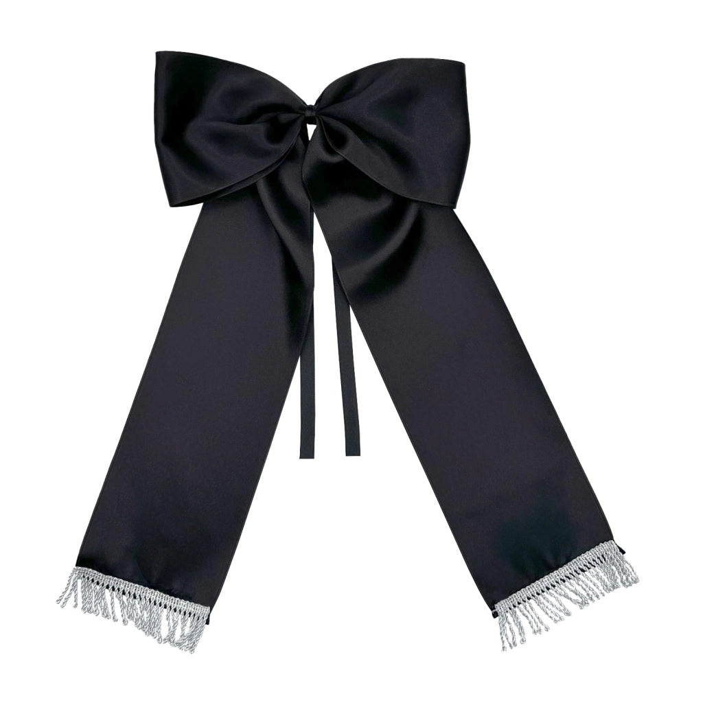 Nastro commemorativo grande, nero, 22 x 40 x 10 cm