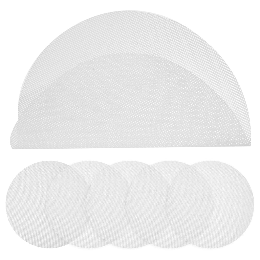 Set di 6 tappetini in silicone, rotondi, da 27 cm, antiaderenti