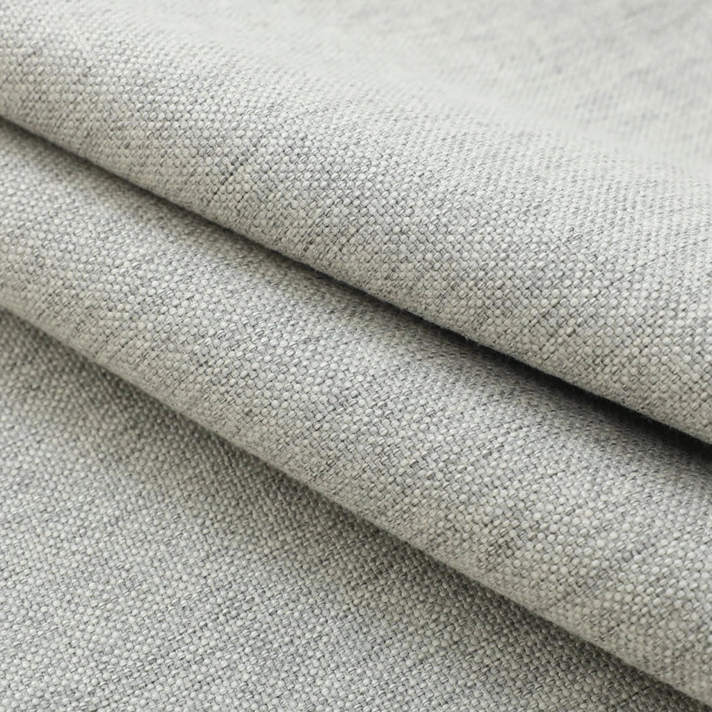 Set di 2 federe in lino, 45x45 cm, colore grigio