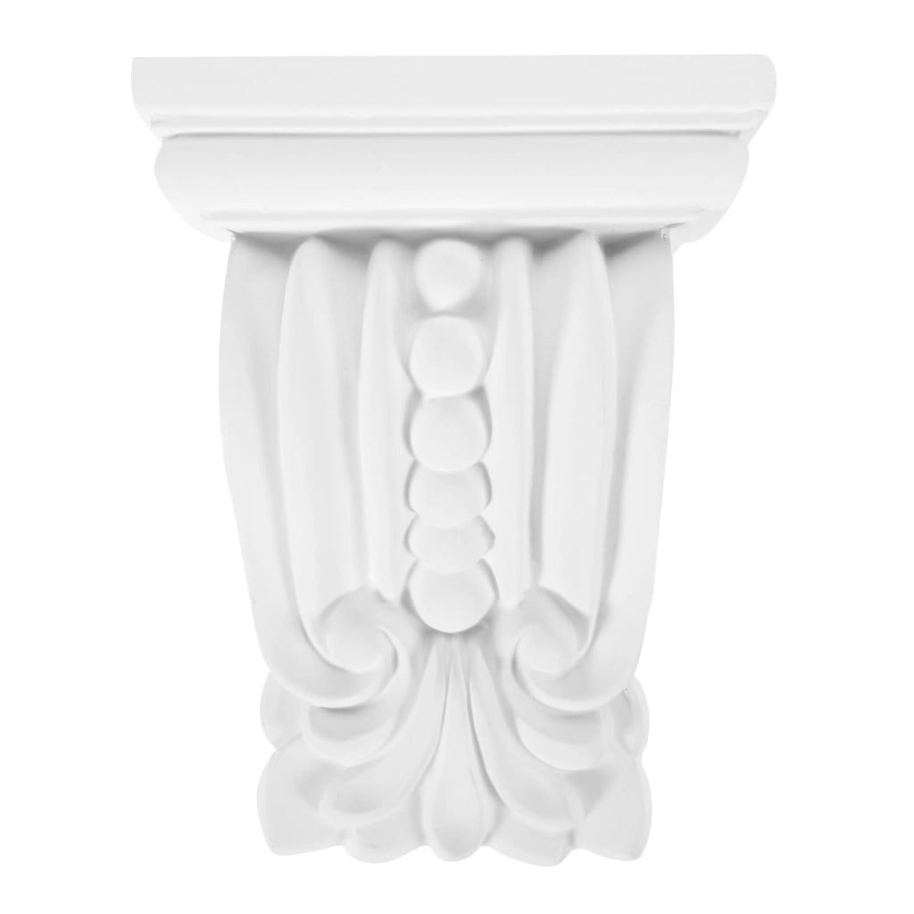 Supporto per cornici PU, design romano, 15x11 cm, bianco