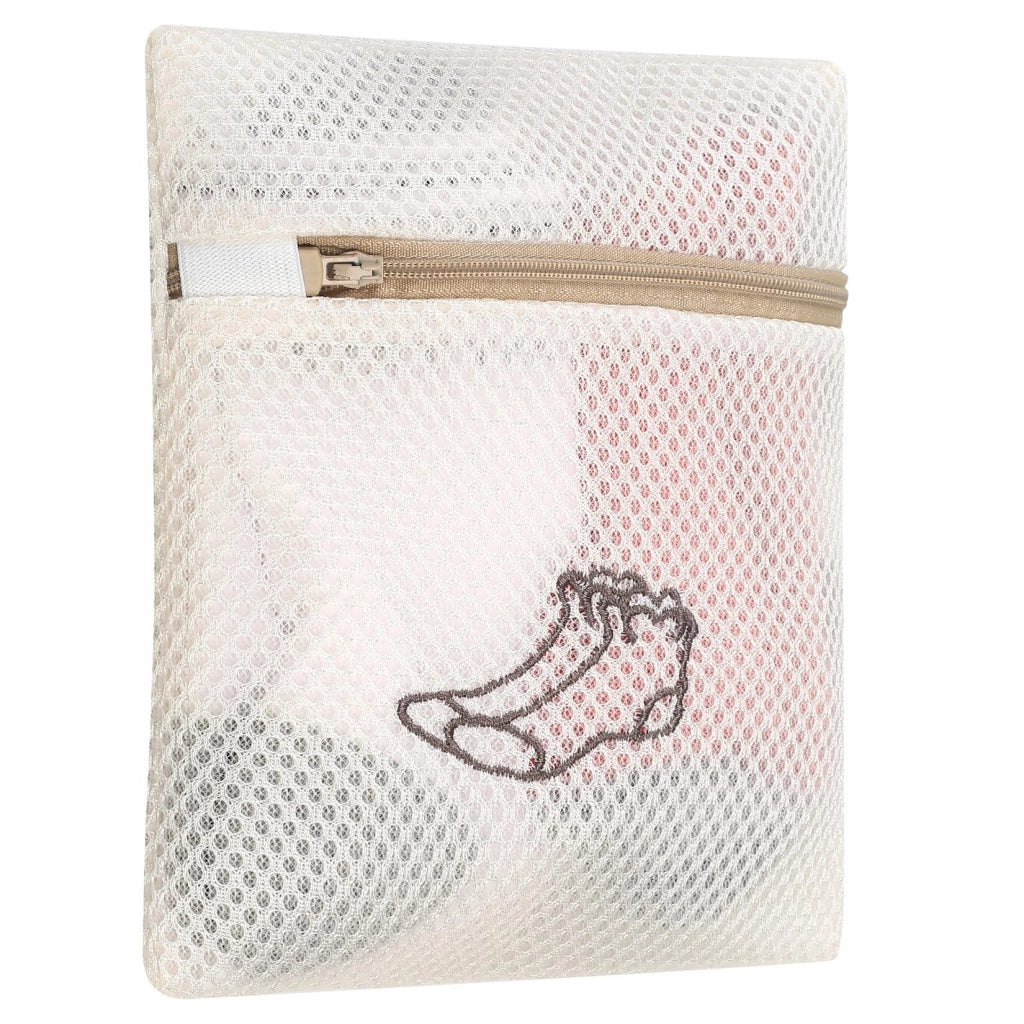 Sacchetto per il bucato con cerniera, 18 x 20 cm, ideale per capi delicati