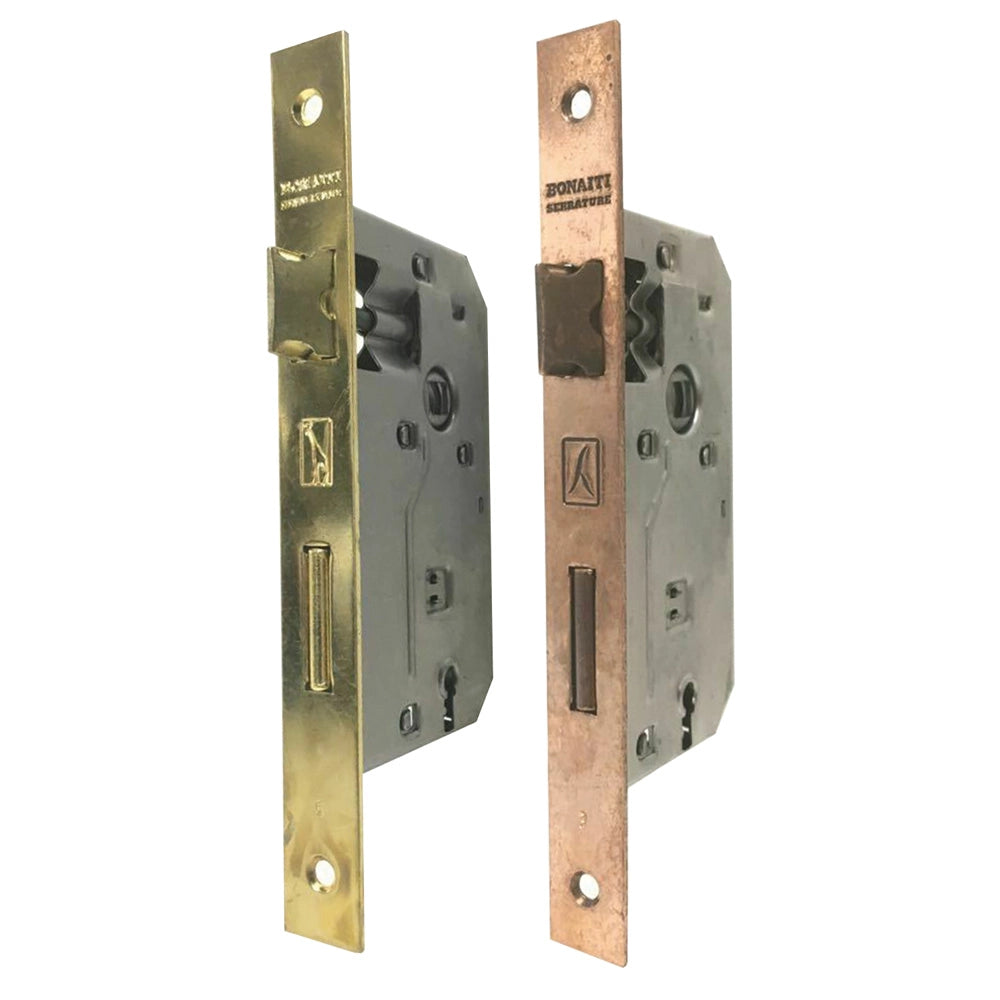 SERRATURA 'PATENT' B.Q. bronzato verniciato E 40