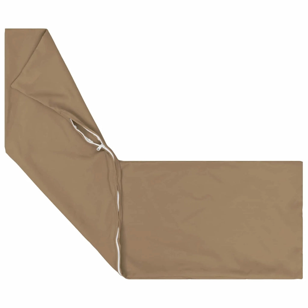 Federa 2 pz HEERLEN Tortora 40 x 145 cm Poliestere 908982
