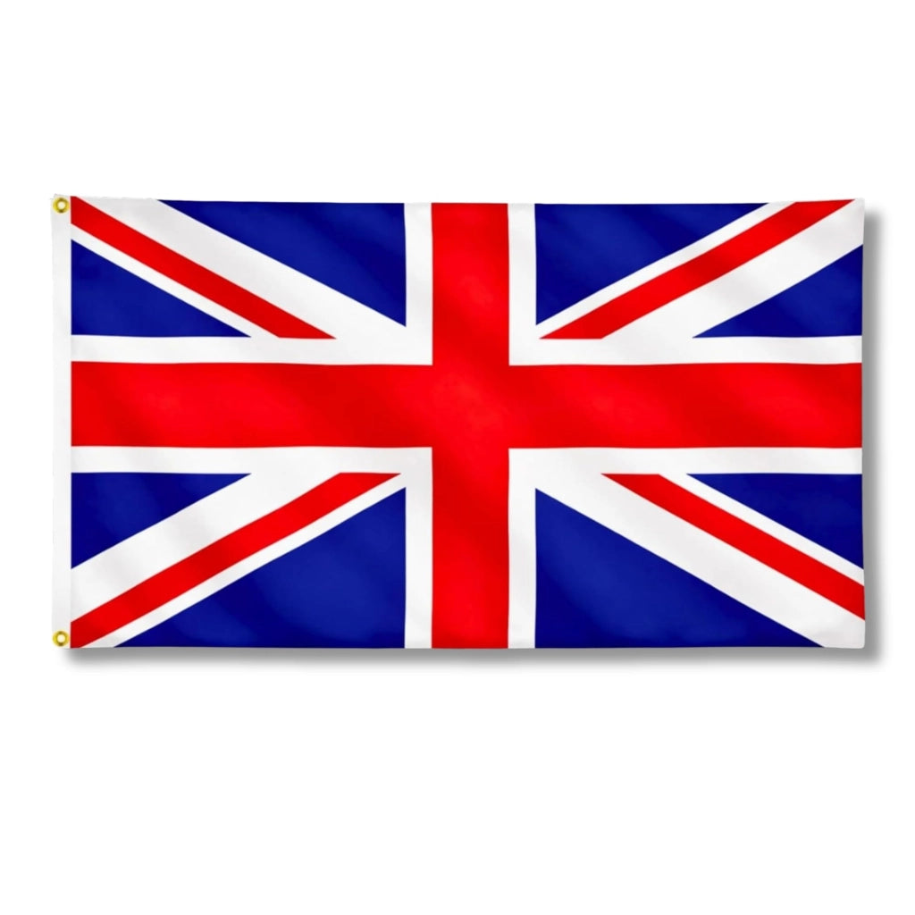 Bandiera Union Jack, dimensioni 90x60 cm, ideale per celebrazioni, giardini e feste