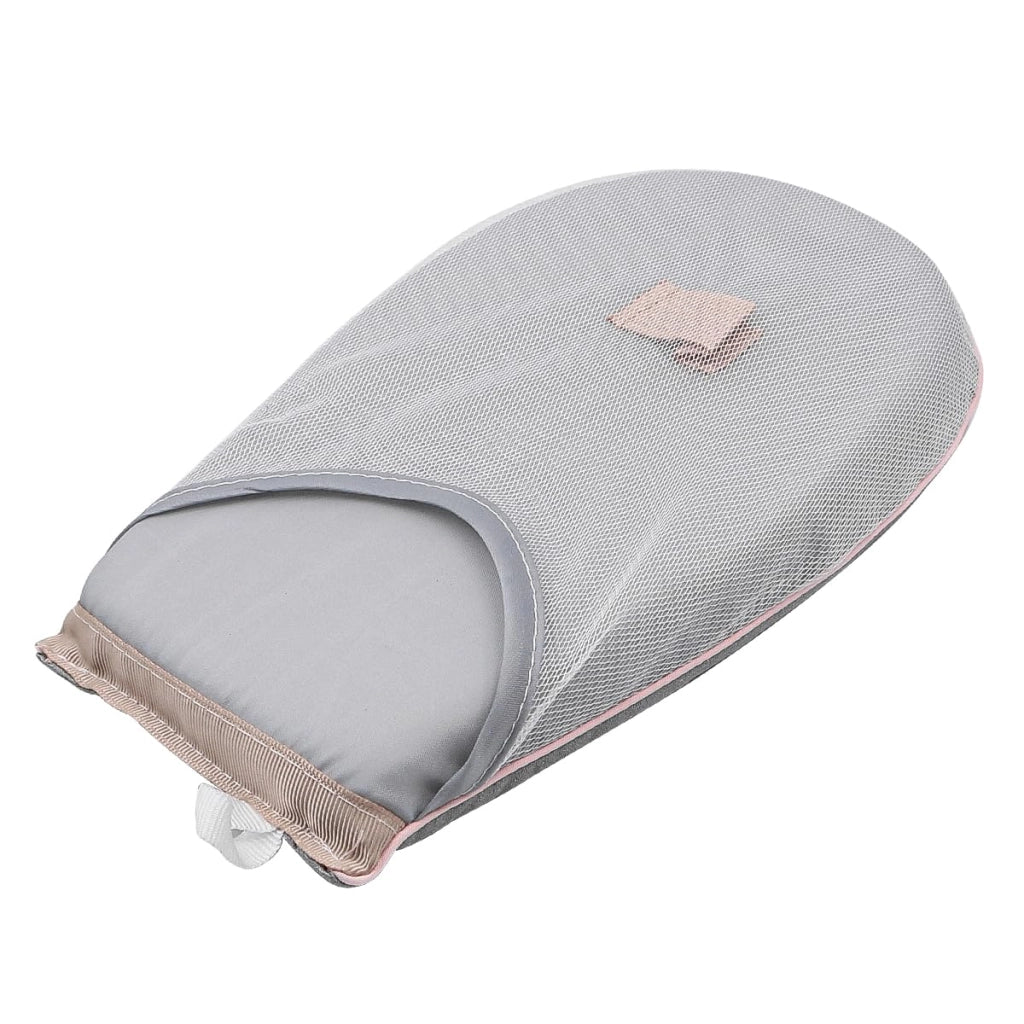 Guanto da stiro con passafili, resistente al calore, colore blu