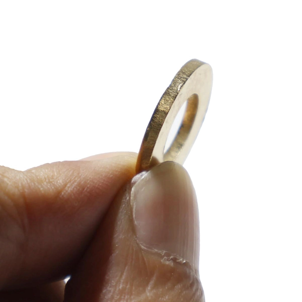 20 guarnizioni piane in ottone, dimensioni 10x20x2 mm