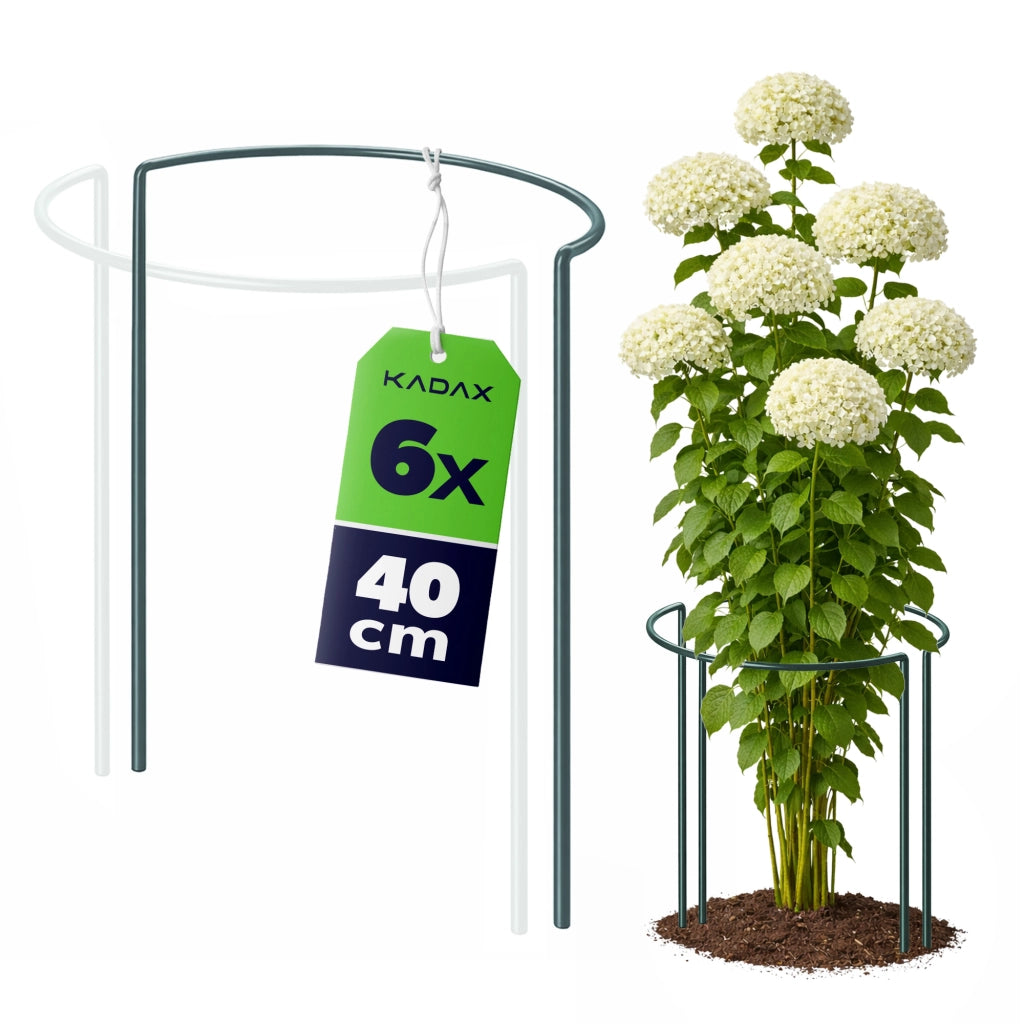 KADAX 6 Supporti Semicircolari per Piante 40 cm