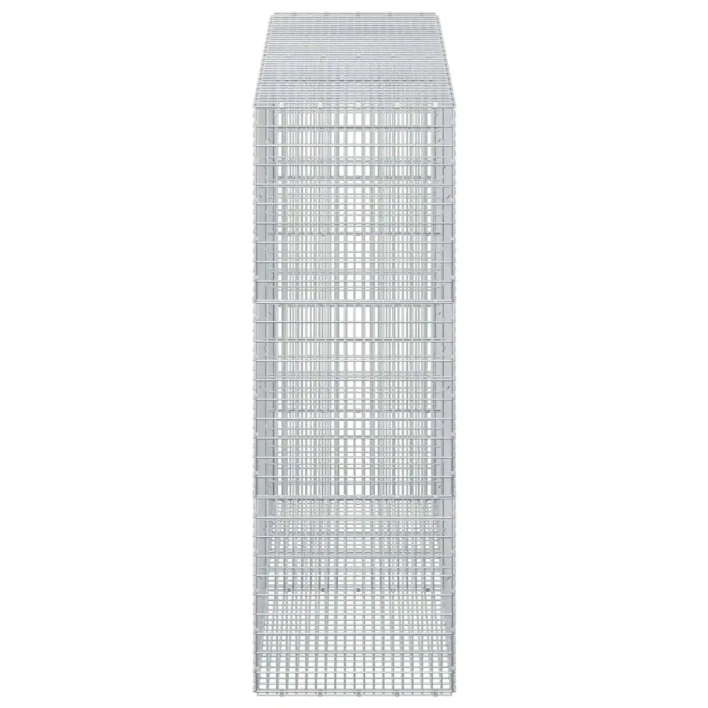Gabione con Filo da 5 mm e Rete da 5x2,5 cm 200x50x150 cm 3463798