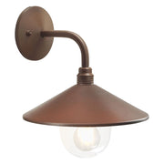 APPLIQUE 'SPECTRE' 60 W - cm 29 x  33 x  13 corten
