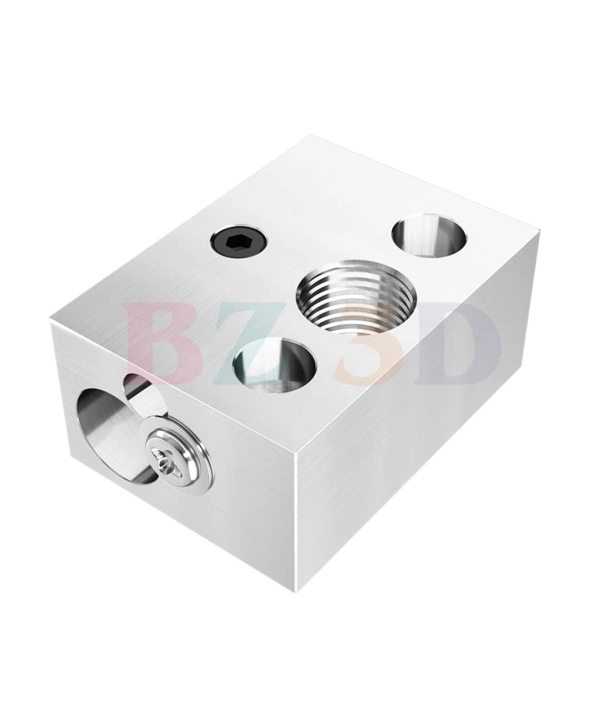 Blocco riscaldante in alluminio con guaina in silicone per estrusore Sprite Pro, confezione da 2 pezzi