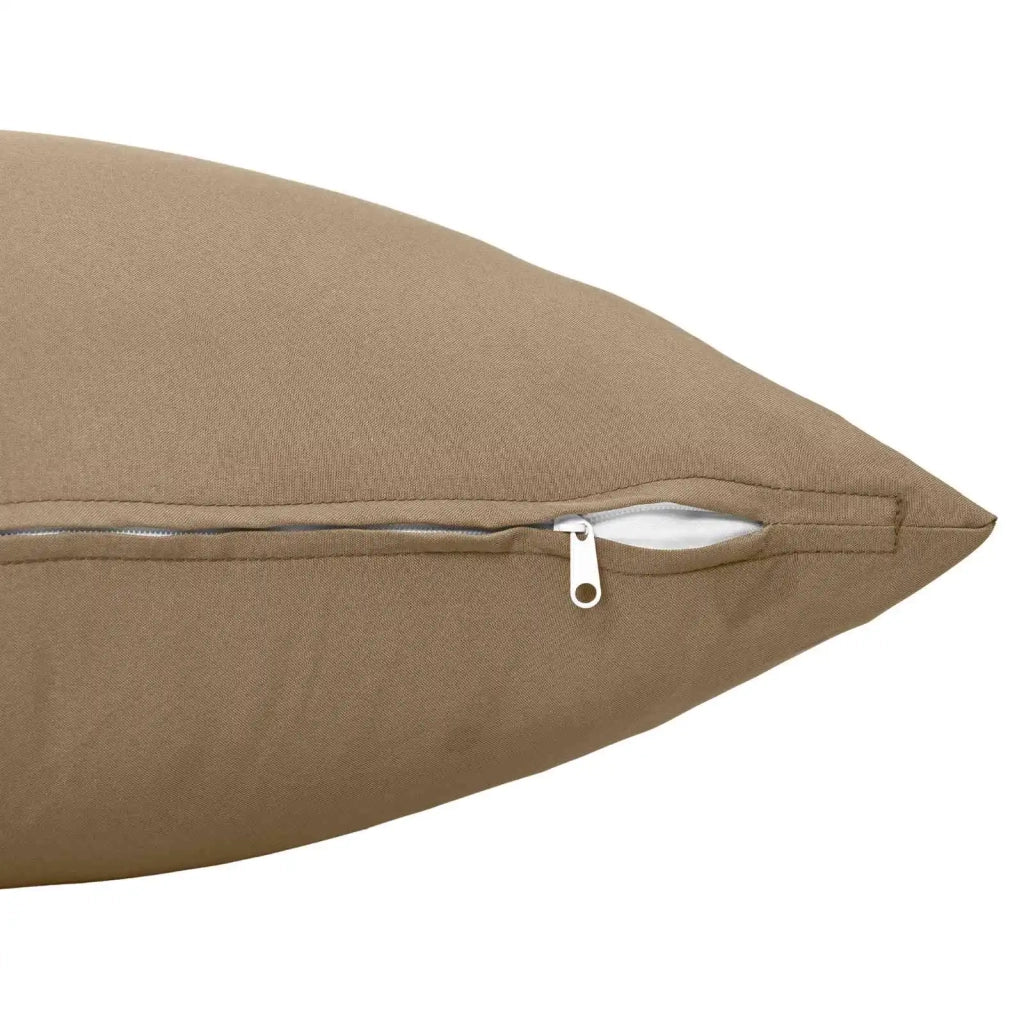 Federa 2 pz HEERLEN Tortora 40 x 145 cm Poliestere 908982