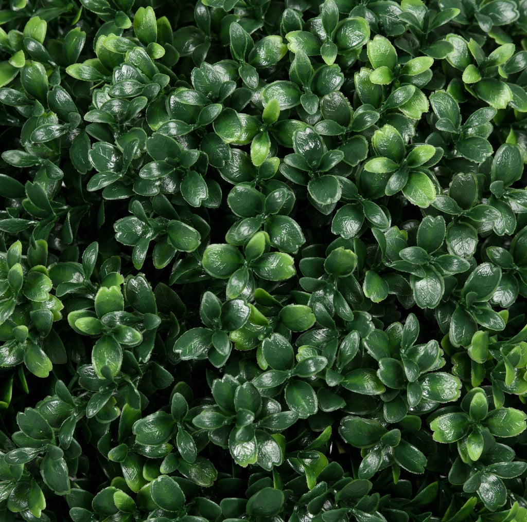 PIANTA Artificiale di Bosso Sferica Ø 40 x 70 cm Verde, Set da 2 pezzi