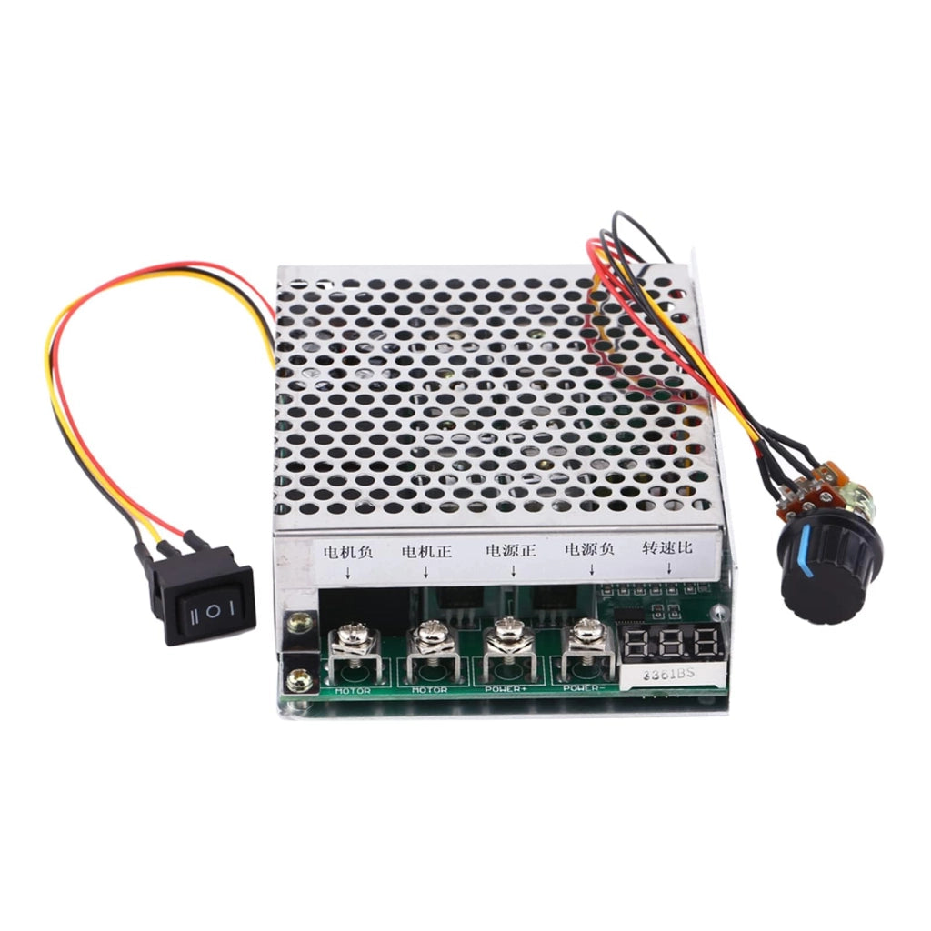 Regolatore per motori DC, 10-55V, 100A, con display digitale PWM