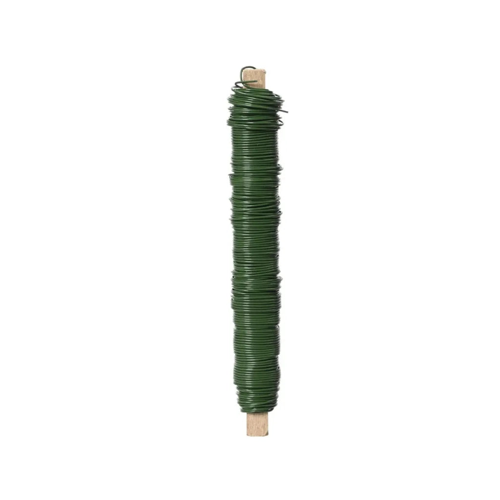 Filo di ferro verde 14 cm
