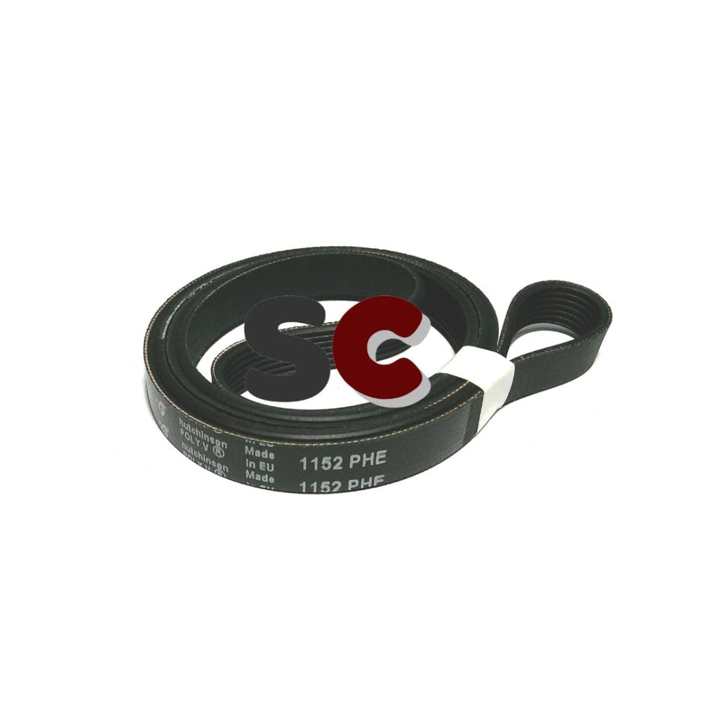 Cinghia per lavatrici, modello 1152 PHE, cinghia a V, profilo H, 1152 mm