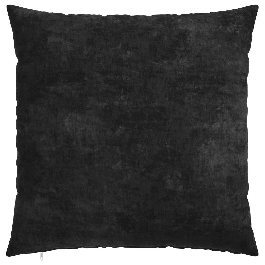 Federa 6 pz HEERLEN Antracite 80 x 80 cm Tessuto Chenille 913618