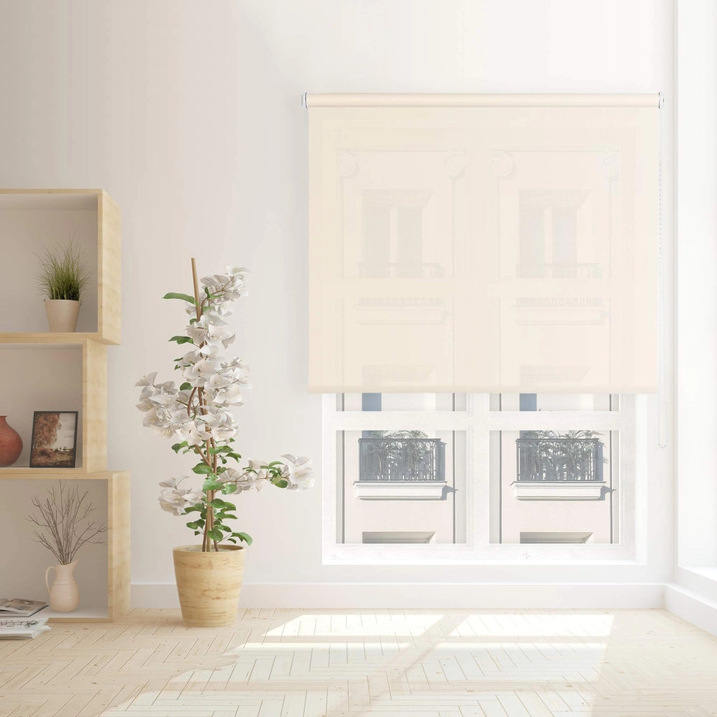 Tapparelle con grado di apertura del 10%, dimensioni 105 cm di larghezza x 250 cm di altezza, colore grigio
