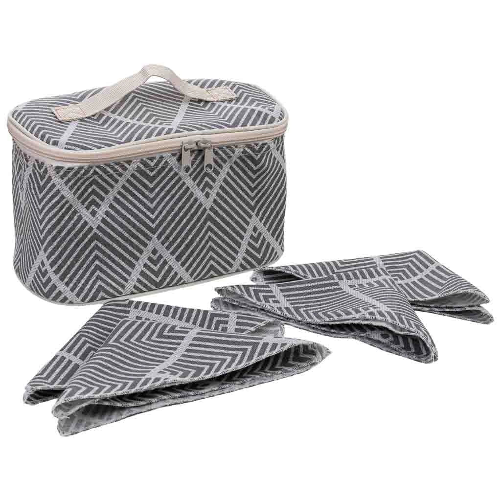 Cesto da picnic per 4 persone 40 x 28 x 19h cm