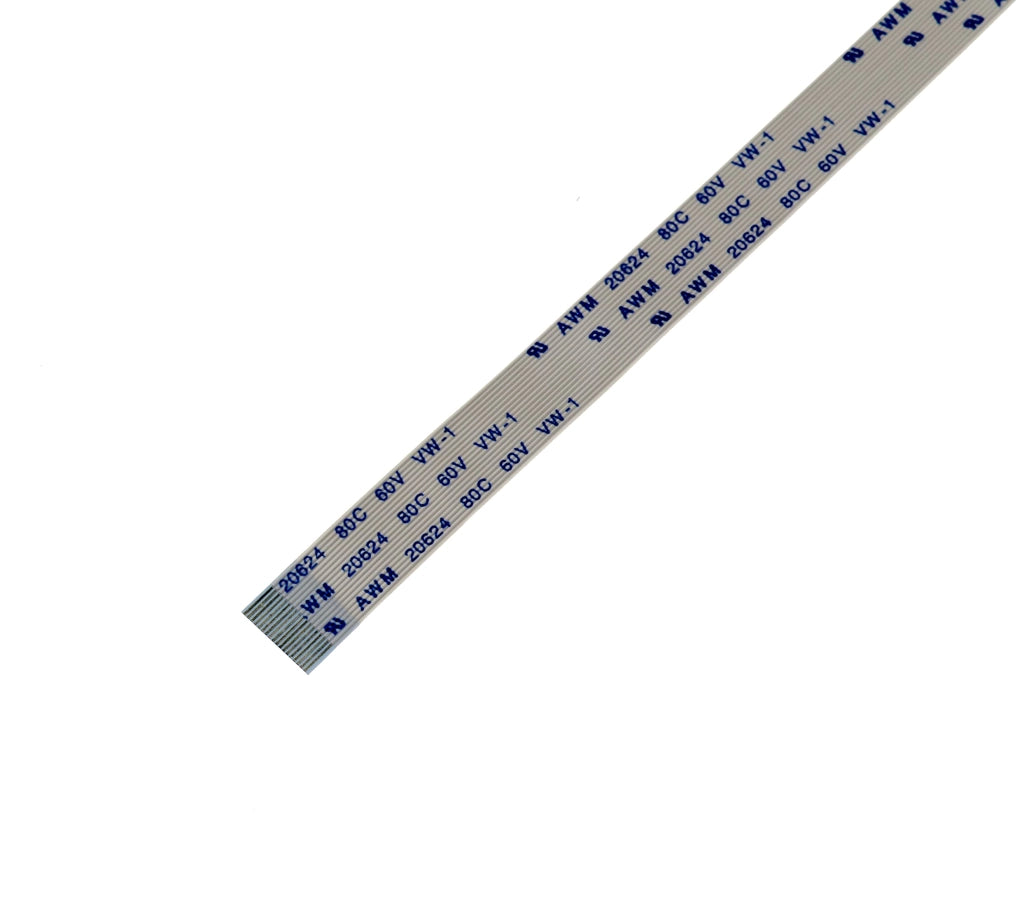 Cavo FPC a 18 pin, passo 0,5 mm, lunghezza 200 mm, larghezza 9 mm, con contatti su un solo lato