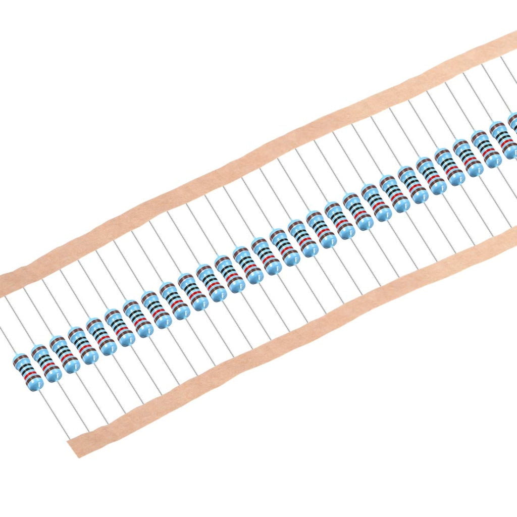 100 resistenze in pellicola metallica, 1/2W, 120 Ohm, 0,5W