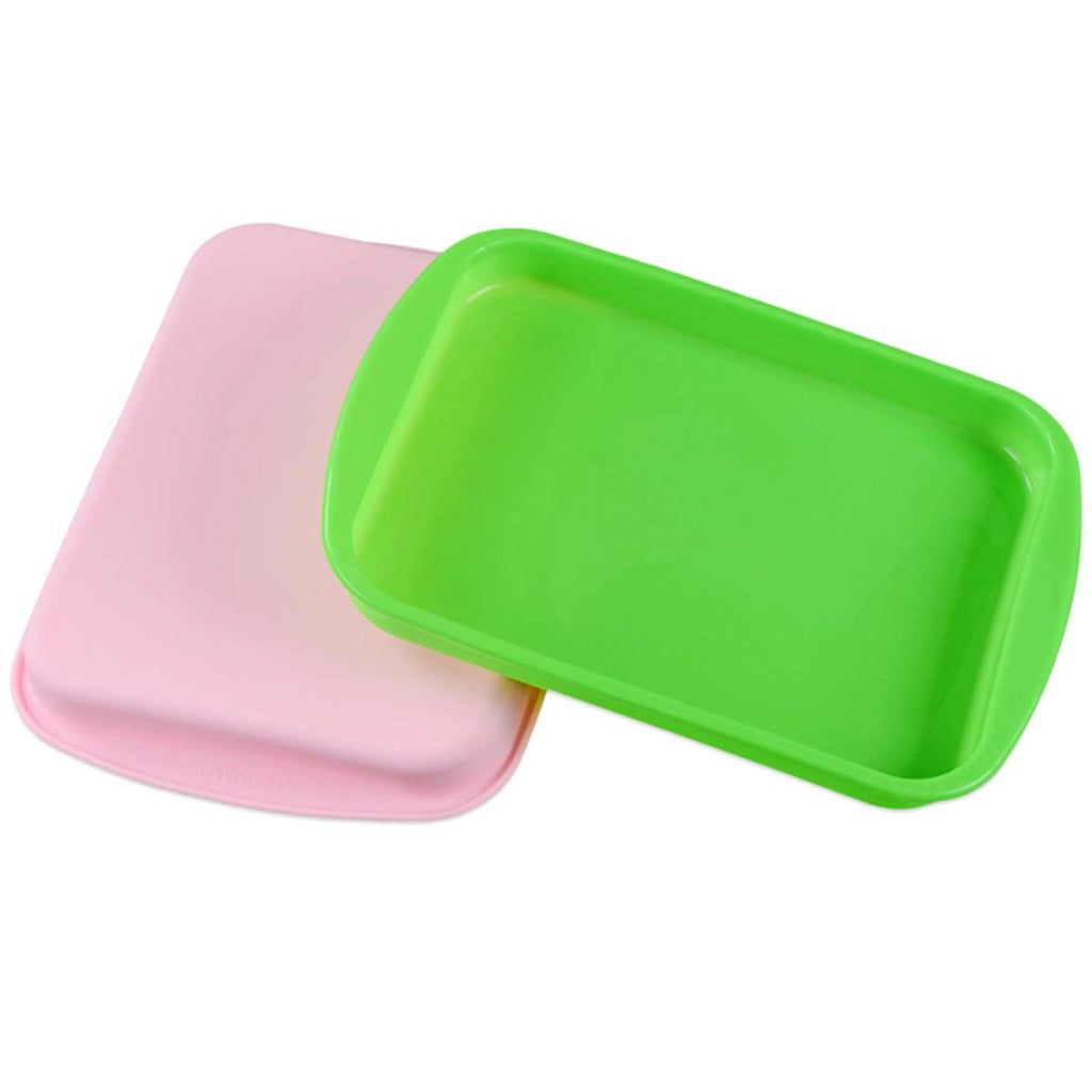 Stampo per pane in silicone, rettangolare, antiaderente, per torte, pane, pizza, lasagne, confezione da 1 pezzo