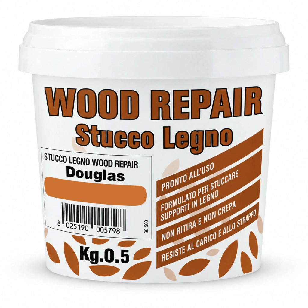 STUCCO PER LEGNO WOOD REPAIR 500GR DOUGLAS